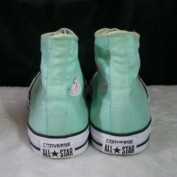 CONVERSE CHUCK TAYLOR ALL STAR BEACH GLASS CANVAS HI M8.5 W10.5 136561F FREE SHI - Picture 5 of 8
